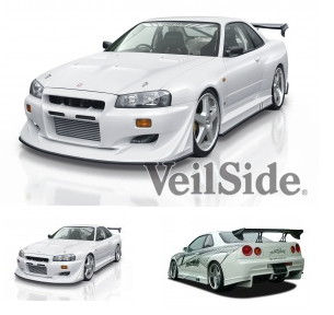 Veilside Skyline R34 GT-R VS-GT 4-Piece Body Kit